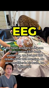 EEG atau Electroencephalography adalah pemeriksaan medis yang digunakan untuk merekam aktivitas listrik otak. Alat ini bekerja dengan menangkap sinyal listrik yang dihasilkan oleh sel-sel saraf (neuron) di otak, kemudian ditampilkan dalam bentuk grafik gelombang.🧠 📌 Kegunaan EEG: - Diagnosis epilepsi (melihat adanya aktivitas listrik abnormal). - Evaluasi gangguan tidur (misalnya sleep apnea, narkolepsi). - Menilai fungsi otak pada coma atau cedera otak. - Membantu deteksi ensefalopati, infeks