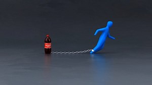 Man, Soda, Addiction, Beverage