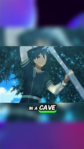10 years cutting down a giant tree 🗡️ #shorts #anime