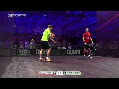 Squash tips: The return of serve with Paul Carter - Visual cues