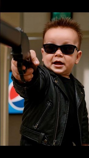 Baby Terminator Says "I'll Be Back" 👶💥 | Hasta La Vista, Sippy Cup