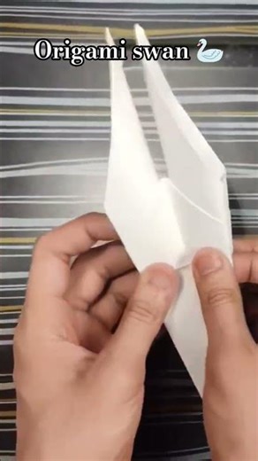 origami swan easy #origami #diy