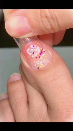 Poly gel nail idea - Easy nail - Nail at home ||