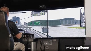 Transit Bus Driver Training Simulator on Make a GIF