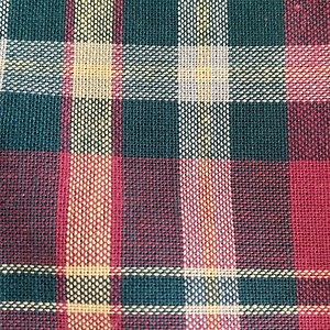 Decorator Fabric Plaid Patterned/ 2 yds, 6 in. 52 in wide