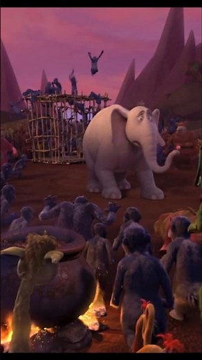 Horton : The Elephant 🐘 | Horton hears a who? #shorts