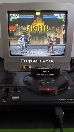 Ultimate mortal kombat 3 Mega drive Smoke fatality 🔥 #MortalKombat #JogosRetrô #retrogames #mortalkombat1 #Nintendo #mortalkombat11 #streetfighter #KillerInstinct #playstation #games #megadrive | Helton_Gamer