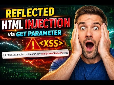 This Simple URL Can Hack Your Website 😱 | Reflected HTML Injection