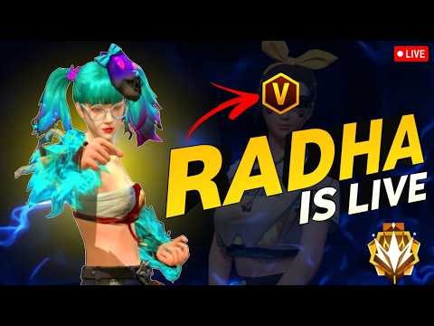 🔴Free Fire Live 1V1 Custom Challenge 💀And guild test 👻 #shortsfeed #radhagaming #freefire