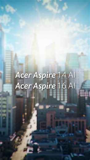 Meet the all-new Intel® powered #AcerAspire 14 and 16 AI 👀 With up to 32GB RAM, 2TB SSD, OLED displays, 120Hz refresh rates and cutting-edge AI features, this versatile series is perfect for enhanced everyday productivity #AcerNewProduct https://acer.link/49ymMYz | Acer