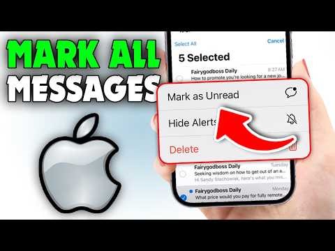 How to Mark All Text Messages As Read on iPhone