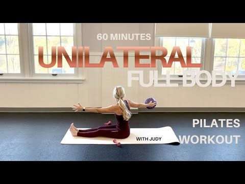 Full Body Workout| Unilateral| Ball and Weights| 60 Minutes