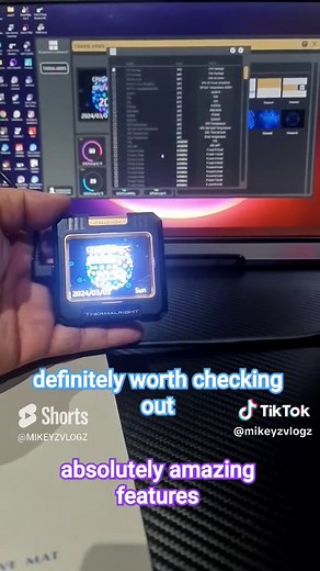 thermalright frozen warframe 360 black argb liquid cooler aio