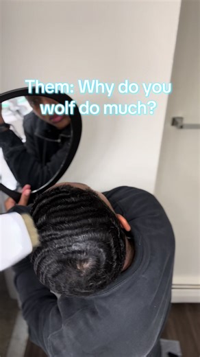Wolfing is so essential for waves. It creates deeper connections and creates more depth! Think of it like when gym heads bulk before they cut 💯 #360waves #waves #wavyhairroutine #fyp #wave360