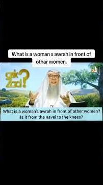 Awrah of Women in front of Women