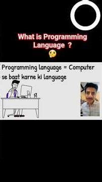 What is Programming Language ? 🤔 #programming #python #viral #trending