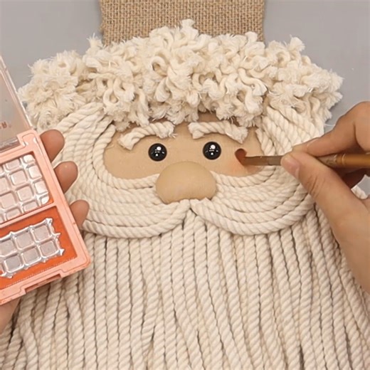 498K views · 7.3K reactions | DIY Santa Claus from cardboard and jute | Life and Fun Story | Facebook