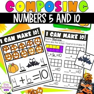 Composing Numbers to 10 | Making 5 and Making 10 | Bat Math