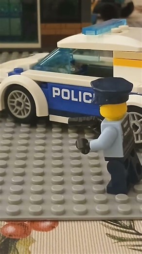 #LEGO ANIMATION POLICE ROBBERY😏❤️😏