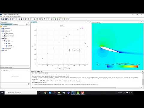 STAR-CCM+ 2d wing build, mesh, run, validation, and automation