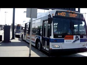 NYCTA / MTA Bus Exclusive! : Orion VII Next Generation Hybrids 3832 & 4038 On The ✈M60 & ✈Q72