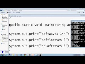 Lecture 4 difference between print and println method in java in hindi