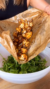 This Roasted Cauliflower Salad with Healthy Ranch Dressing is incredibly delicious and easy to make. The roasted cauliflower and crispy chickpeas, paired with the homemade ranch dressing, create a satisfying and nourishing salad. It's packed with healthy fats, fiber, and protein, making it a nutritious and flavorful option. Get ready to fall in love with this recipe! Recipe is in the comments 💕 | Plantbaes