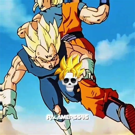 VEGETA VS GOKU FIGHT🔥☠️ #edit #skulledit #dragonball #sorts #goku #vegeta