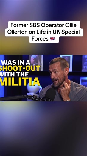 Former SBS Operator Ollie Ollerton on Life in UK Special Forces 🇬🇧 #OllieOllerton #UKSpecialForces #SBS #MilitaryMindset #fyp In this powerful clip, Ollie Ollerton — former UK Special Forces operative and ex-Special Boat Service (SBS) Combat Frogman — gives a rare insight into what it was really like serving in one of the world’s most elite units. Ollie’s military journey began at 18 years old, when he joined the Royal Marine Commandos and served on operational tours in Northern Ireland and Ir