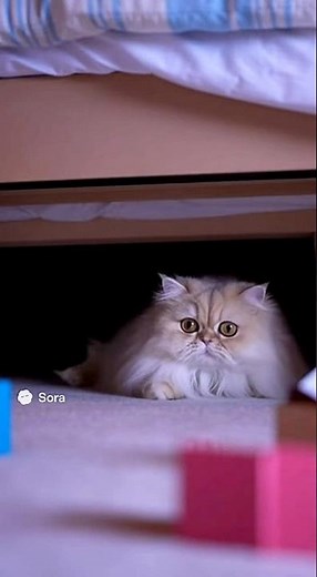 Scaredy Cat Spooky ASMR #horrormovie #cute #cat #prettycat