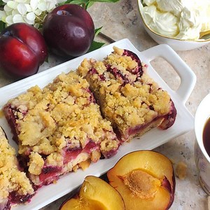 German Plum Cake - Pflaumenkuchen - Zwetschgendatschi - All Tastes German
