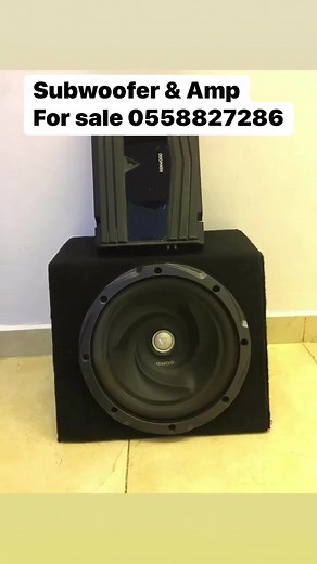Free installations‼️ New Kenwood Powerful Subwoofer 1200W 12in Kenwood Amp 4 Channel model: KAC-M846 Price: 850 riyals Free cables, wires, fuse✅ Call/WhatsApp 0558827286 | Kabayan Car Buy and Seller sa Riyadh | Facebook