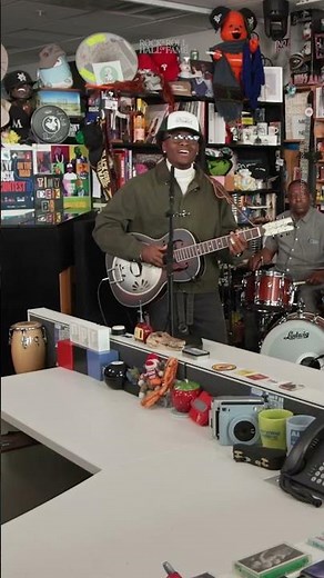 Buddy Guy & Sinners Star Miles Caton Bring the Heat to NPR's Tiny Desk
