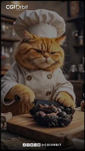 Coco Orange Cat’s Wild Rescue: AI-Generated Adventure | CGI Orbit