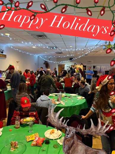 Our lodge successfully hosted the Annual Special Needs Christmas party this month, with over 80 children in attendance. We express our gratitude to the 13 Elks volunteers, 10 Antlers Volunteers, Santa, the Grinch, and all who joined in the celebration. | Red Bank Elk Lodge