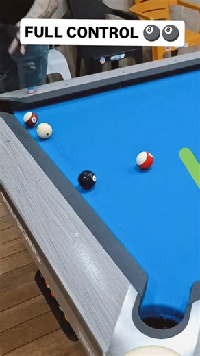 Perfect Control 🎱#billiards #poolshot #precision #satisfying #sports