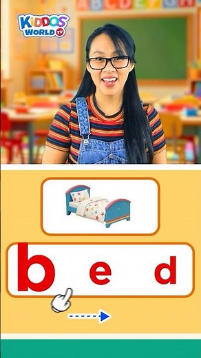 Learn Spelling, Reading and Blending Words with Miss V for Kids