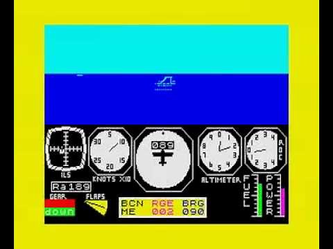 ZX Spectrum Flight Simulation 48K Game