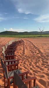 Getting ready for sundowners on the shore of Lake Kariba ⁠ ⁠ Special moments for our special guests ⁠ ⁠ Visit for those personalised moments. ⁠https://hubs.la/Q01wKQF_0 | African Bush Camps