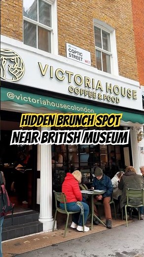 Hidden Brunch Spot Near the British Museum ☕🍳 | London