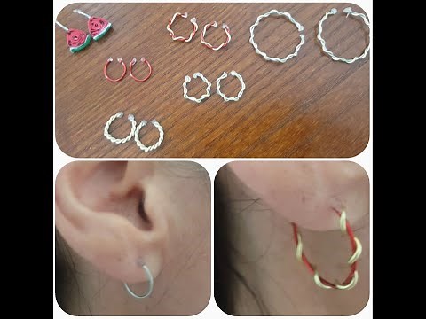 DIY Clip-On Earrings (so comfortable and realistic)