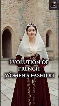 The Evolution of French Women's Fashion 🇫🇷 #shorts #fashion