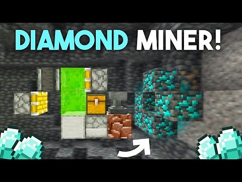 DIAMOND Miner in Minecraft Bedrock 1.21! (MCPE/Xbox/PS4/Nintendo Switch)