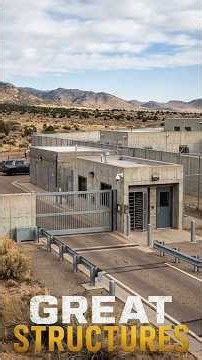 AMERICA'S MOST SECURE PRISON 😱 The Engineering of ADX Florence #megaprojects #engineering #history