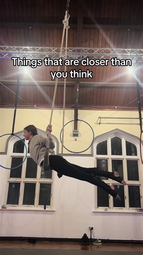 Things That Are Closer Than You Think: Aerial Trapeze Comp