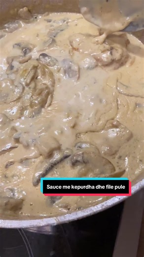 Sauce me Kepurdha dhe File Pule për Gatim të Shijshëm