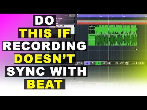 How To Fix Recording Delay / Vocals Not In Sync With The Beat | Recording Latency | Mixing in Cubase