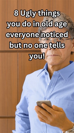 ⚠️ 8 Ugly Things You Do in Old Age Everyone Noticed But No One Tells You! Aging brings quiet changes we often don’t notice until connection starts to fade 💛 This video gently shares 8 habits that can push people away and how to turn them around with kindness. If you’ve ever felt lonely, stuck, or misunderstood, this message is for you. Watch, reflect, and remember it’s never too late to choose connection and joy. #SeniorCare #health #tips #lifelessons #SeniorLiving #usamotivation | Elderly Root