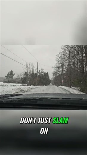 NEVER Slam Accelerator on Snow! Traction Control SAVES You #shorts