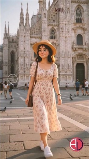 Exploring Milan Cathedral (Duomo di Milano) | Milly's Tour (AI Travel)